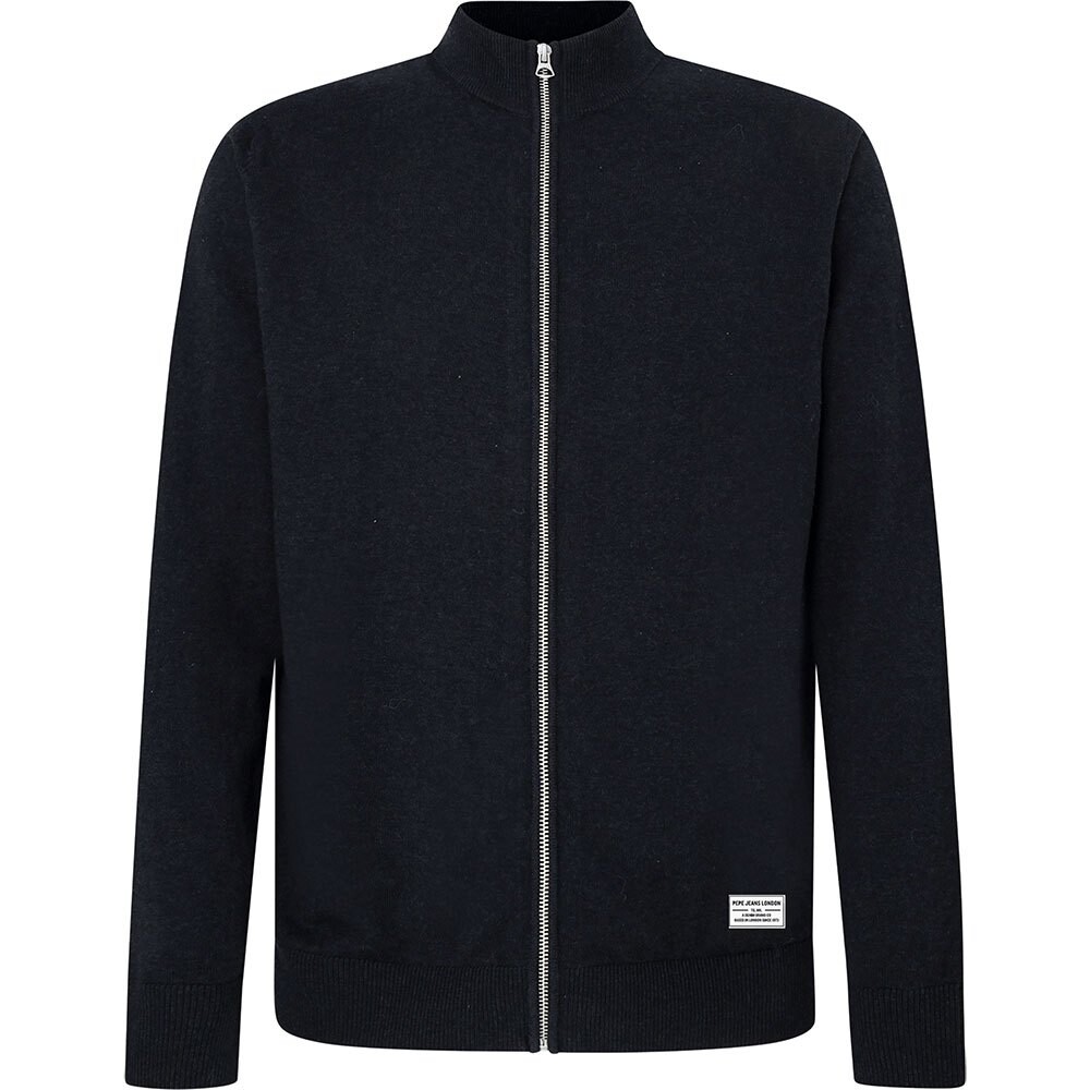 

Свитер Pepe Jeans Malcom Full Zip, черный