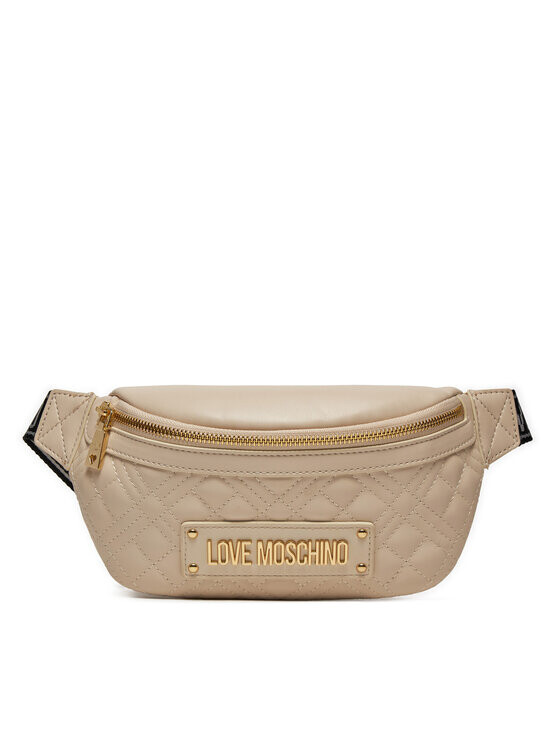 

Поясная сумка Love Moschino, бежевый