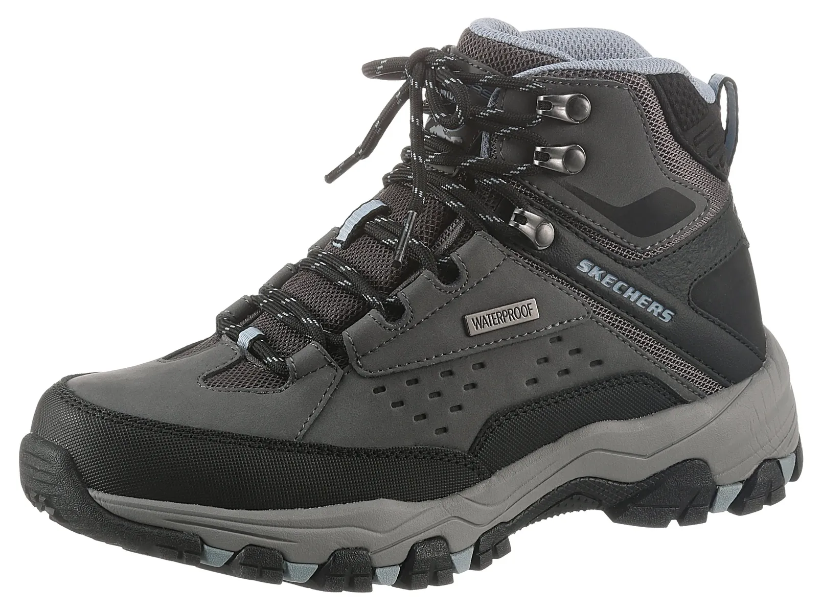 

Ботинки Skechers на шнуровке "SELMEN", идеальные для активного отдыха, черный