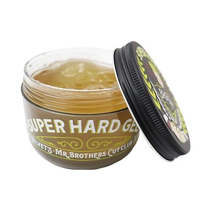 

Brosh Super Hard Gel из Японии, 200 мл — сильная фиксация и гибкость для влажных волос — мужской аромат, Brosh Pomade