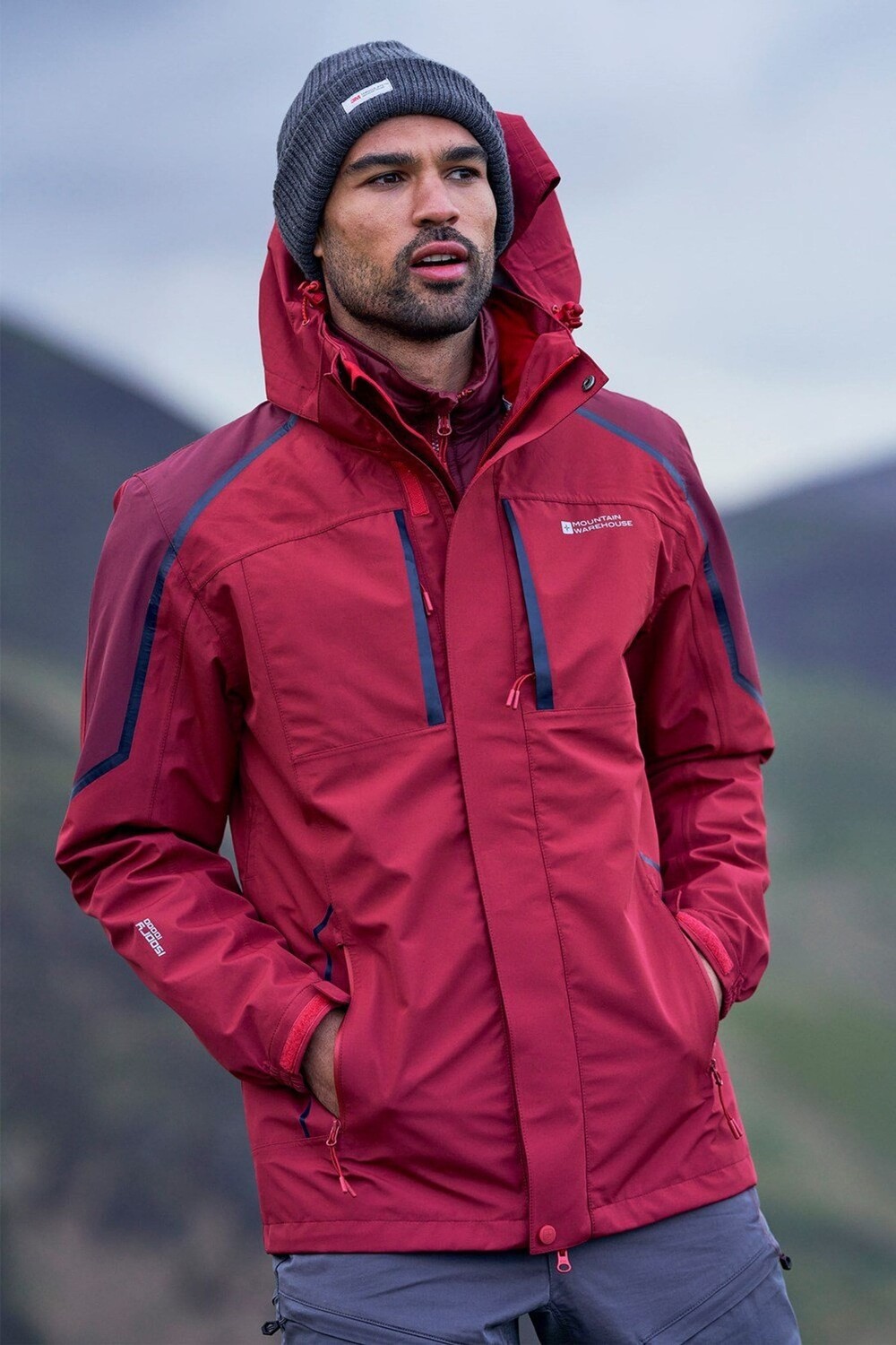 

Куртка Zenith Extreme II 3-в-1 — мужская Mountain Warehouse, красный