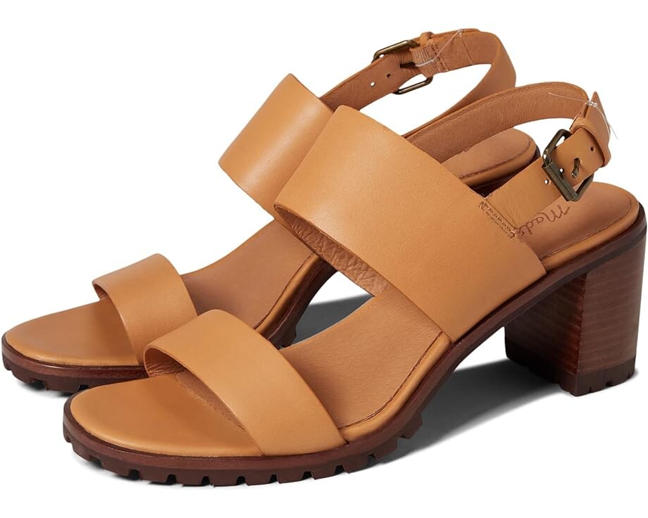 

Туфли Madewell The Kiera Lugsole Sandal, цвет Desert Camel