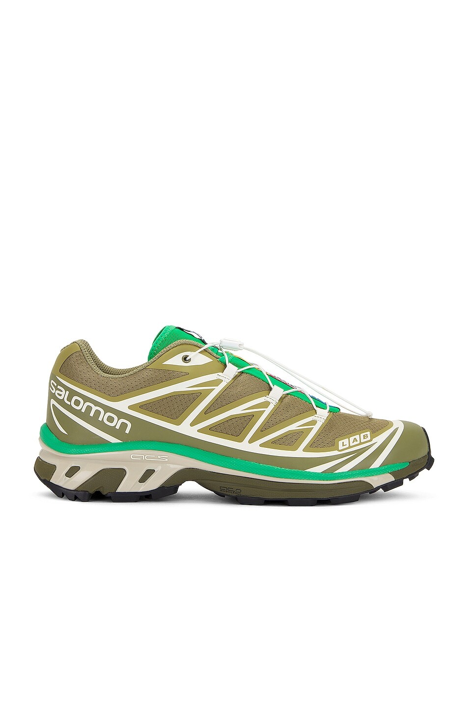 

Кроссовки Salomon XT-6, цвет Dried Herb, Deep Lichen Green, & Bright Green