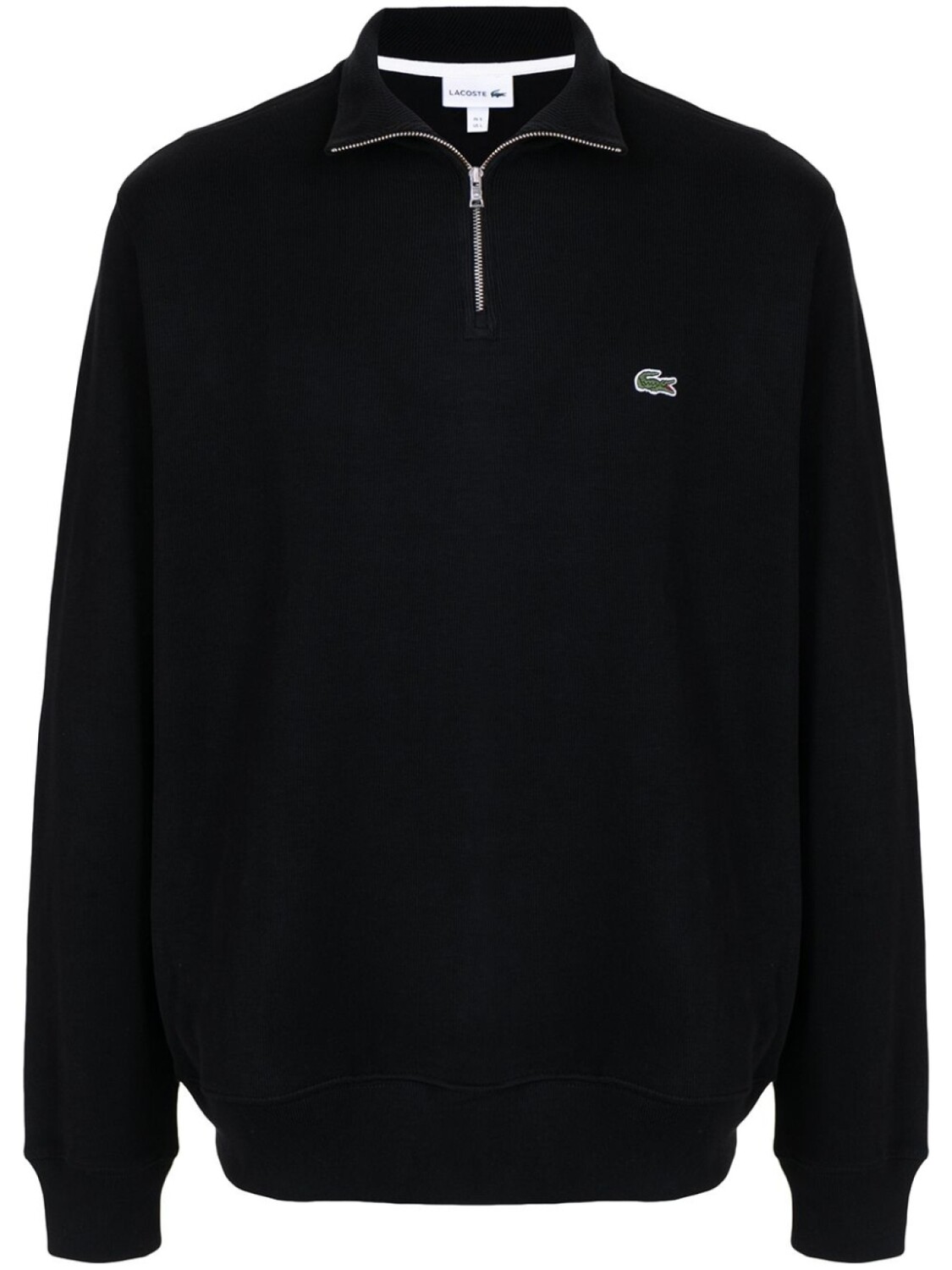 

Толстовка с вышитым логотипом Lacoste, черный