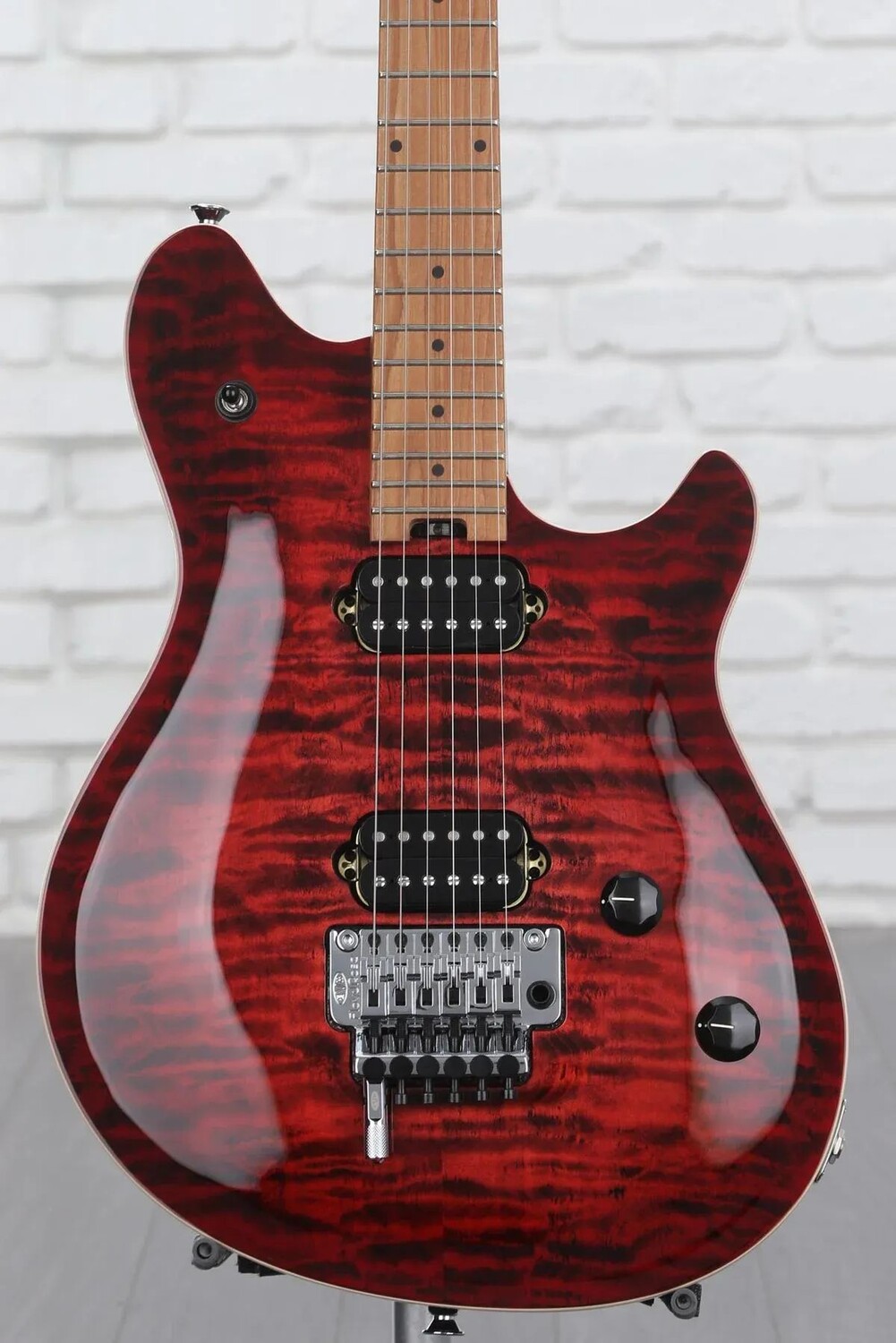 

Новая электрогитара EVH Wolfgang Special QM — Sangria