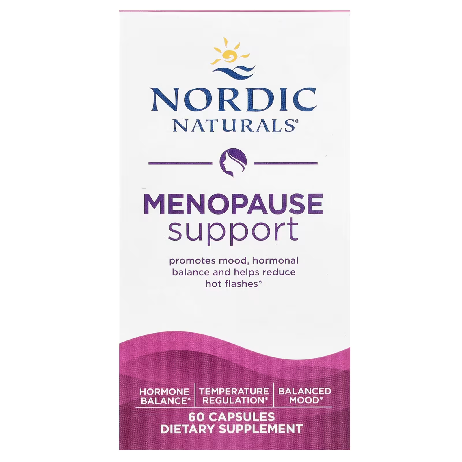 цена Пищевая добавка Nordic Naturals Menopause Support, 60 капсул