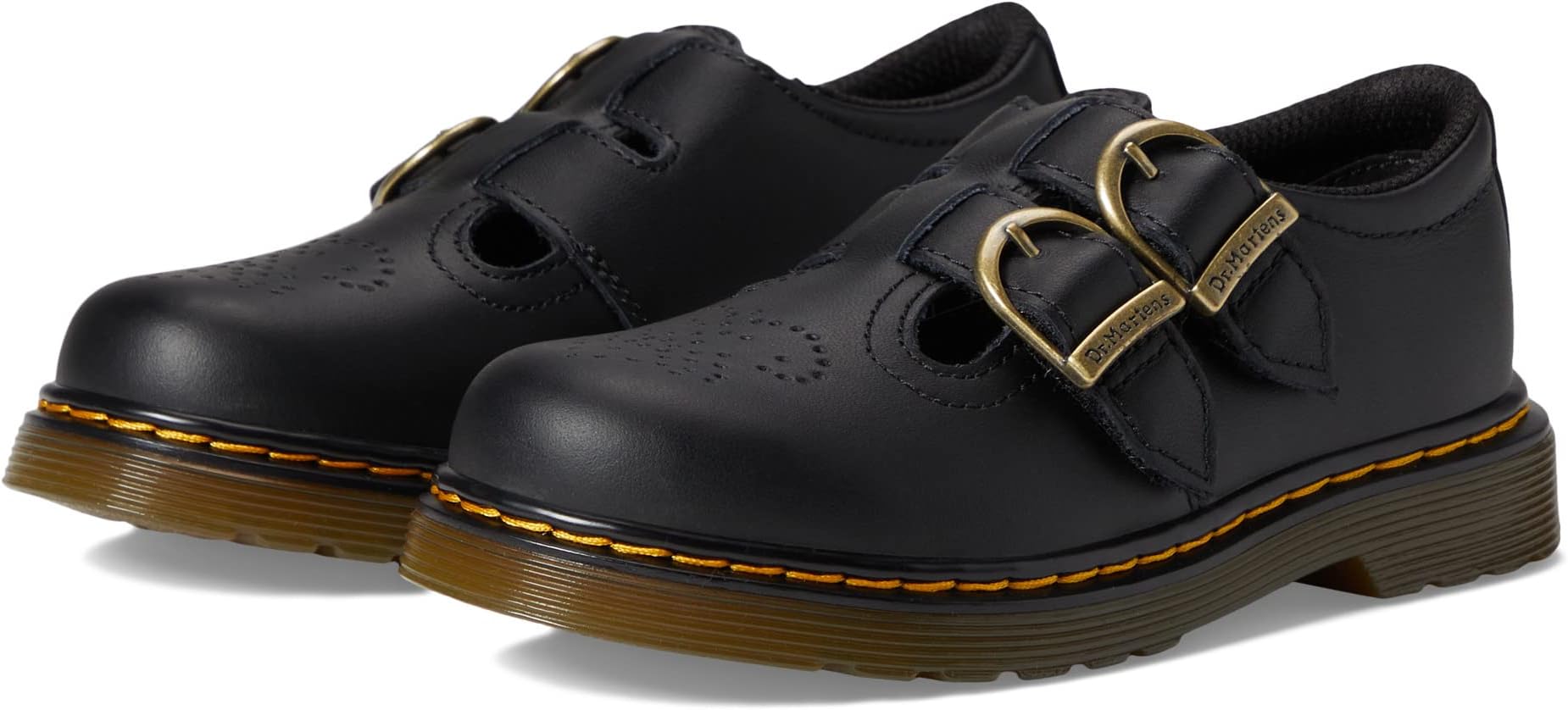 Оксфорды 8065 Dr. Martens, цвет Black Softy T