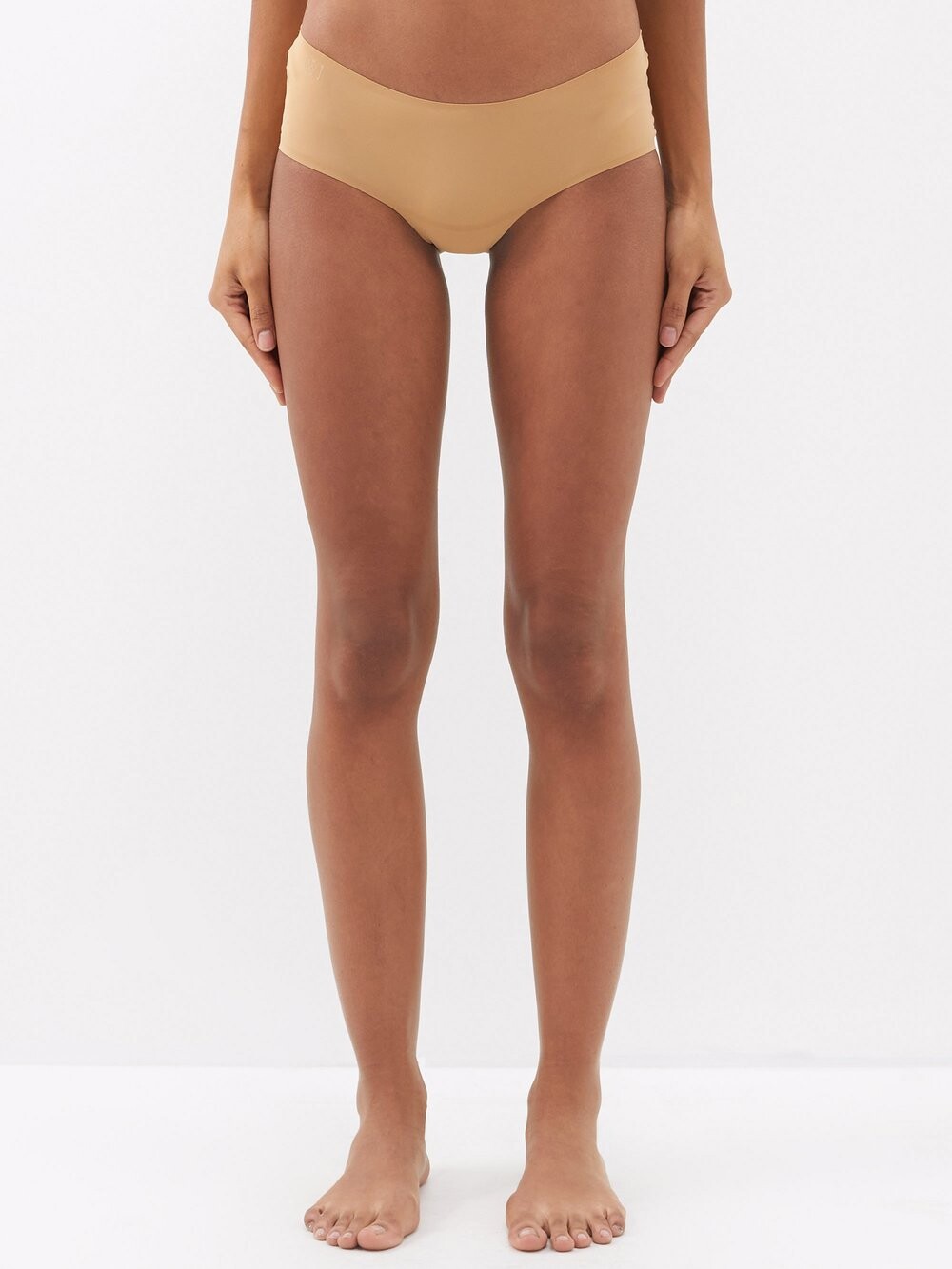 

Бежевые трусы из джерси pure Wolford, бежевый