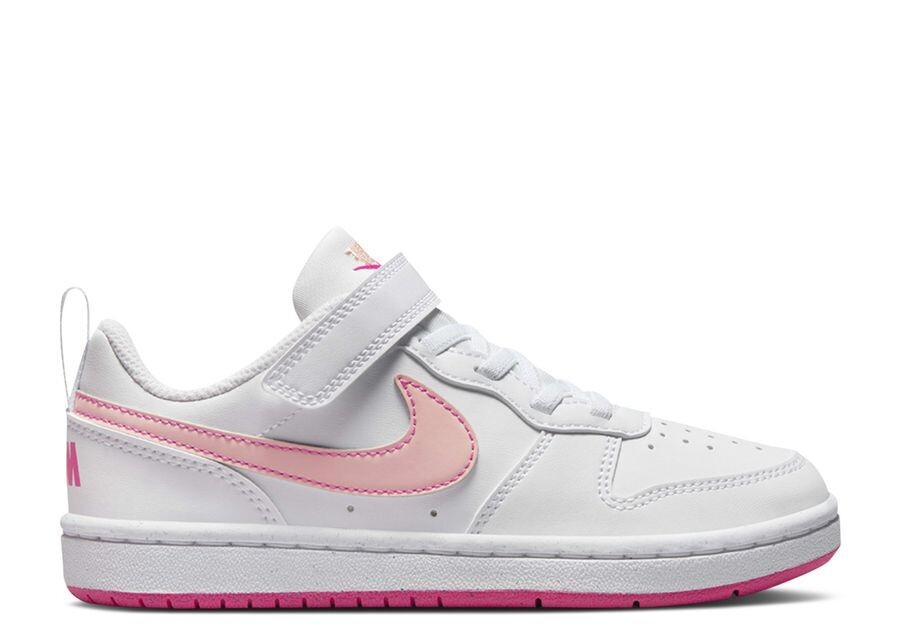 

Кроссовки Nike Court Borough Low Recraft PS, цвет White Pinksicle