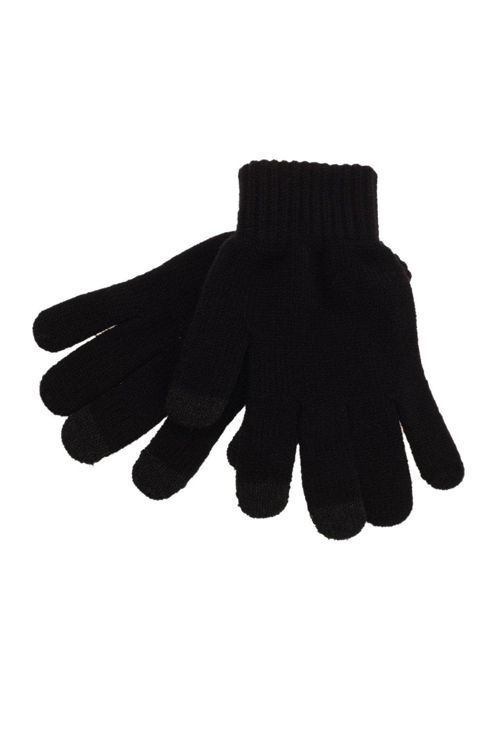 Зимние перчатки для смартфона/iPhone/IPad с сенсорным экраном Beechfield, черный