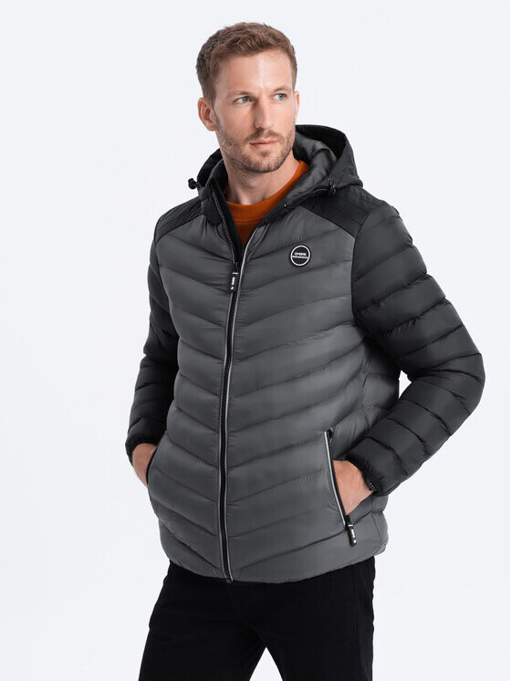 

Переходная куртка regular fit Ombre, серый