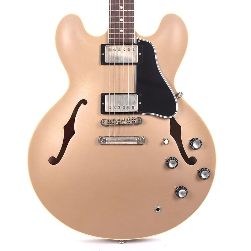 

Электрогитара Gibson Custom Shop 1961 ES-335 Reissue "CME Spec" Antique Gold Mist Poly Murphy Lab Ultra Light Aged