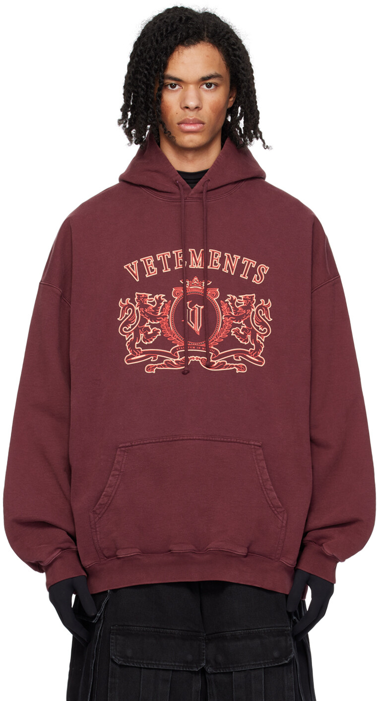 

Красная королевская толстовка Vetements