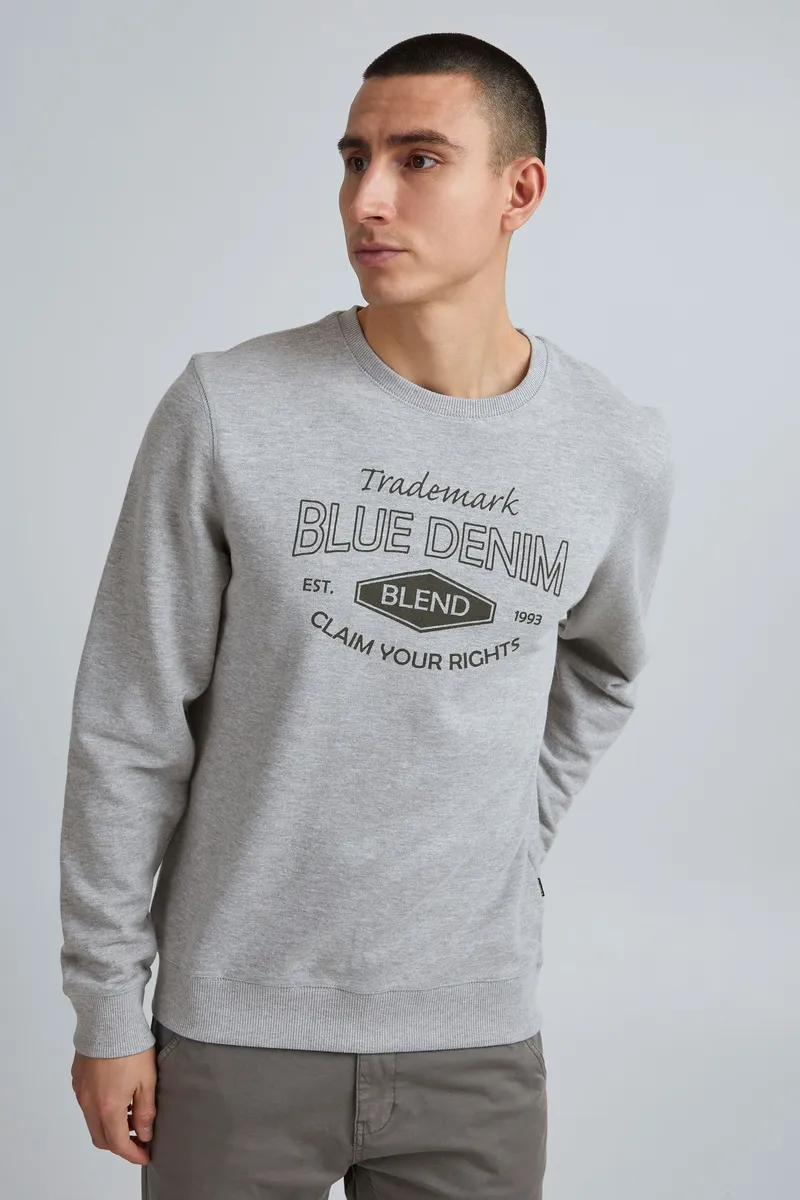 

Толстовка из смеси "Толстовка BLEND BHS", цвет Stone Mi
