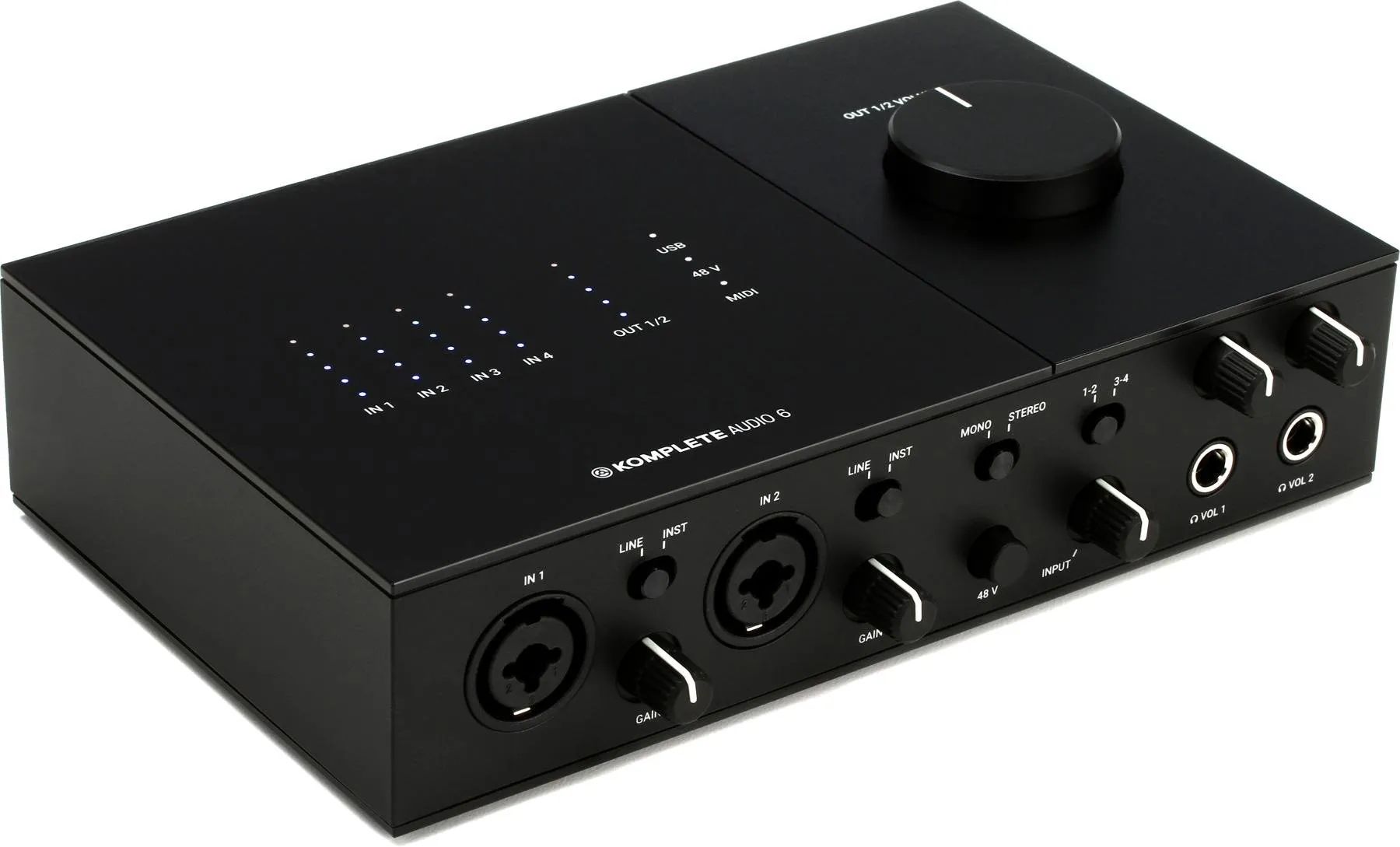 Native Instruments Komplete Audio 6 Mk2 USB-аудиоинтерфейс native instruments komplete kontrol s49 mk2 midi клавиатура