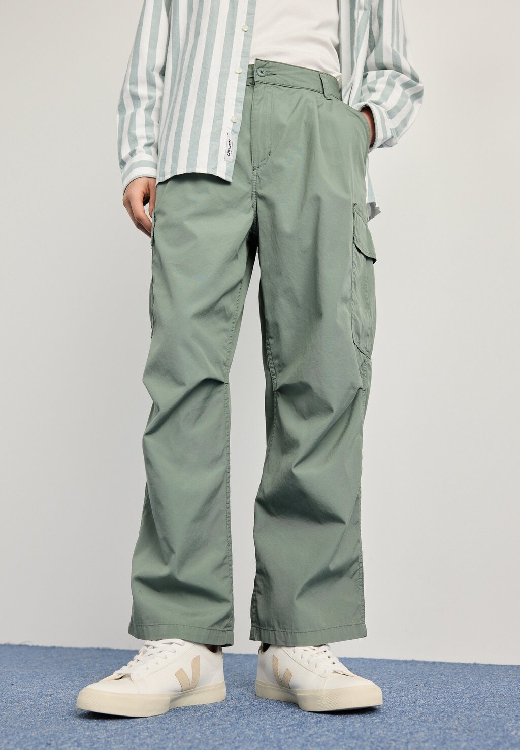 

Брюки-карго Carhartt WIP, хаки