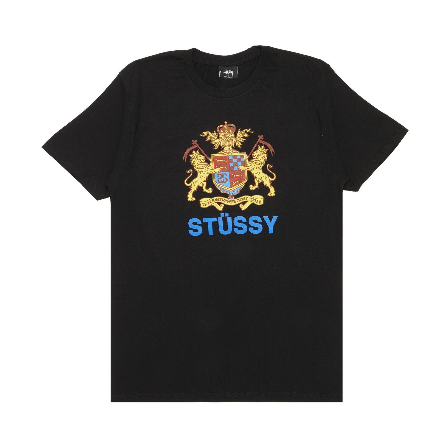 

Футболка Stussy Lion Crest, черная, Черный