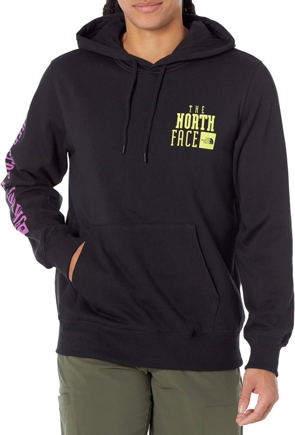 

Толстовка с брендом Proud The North Face, цвет TNF Black/LED Yellow
