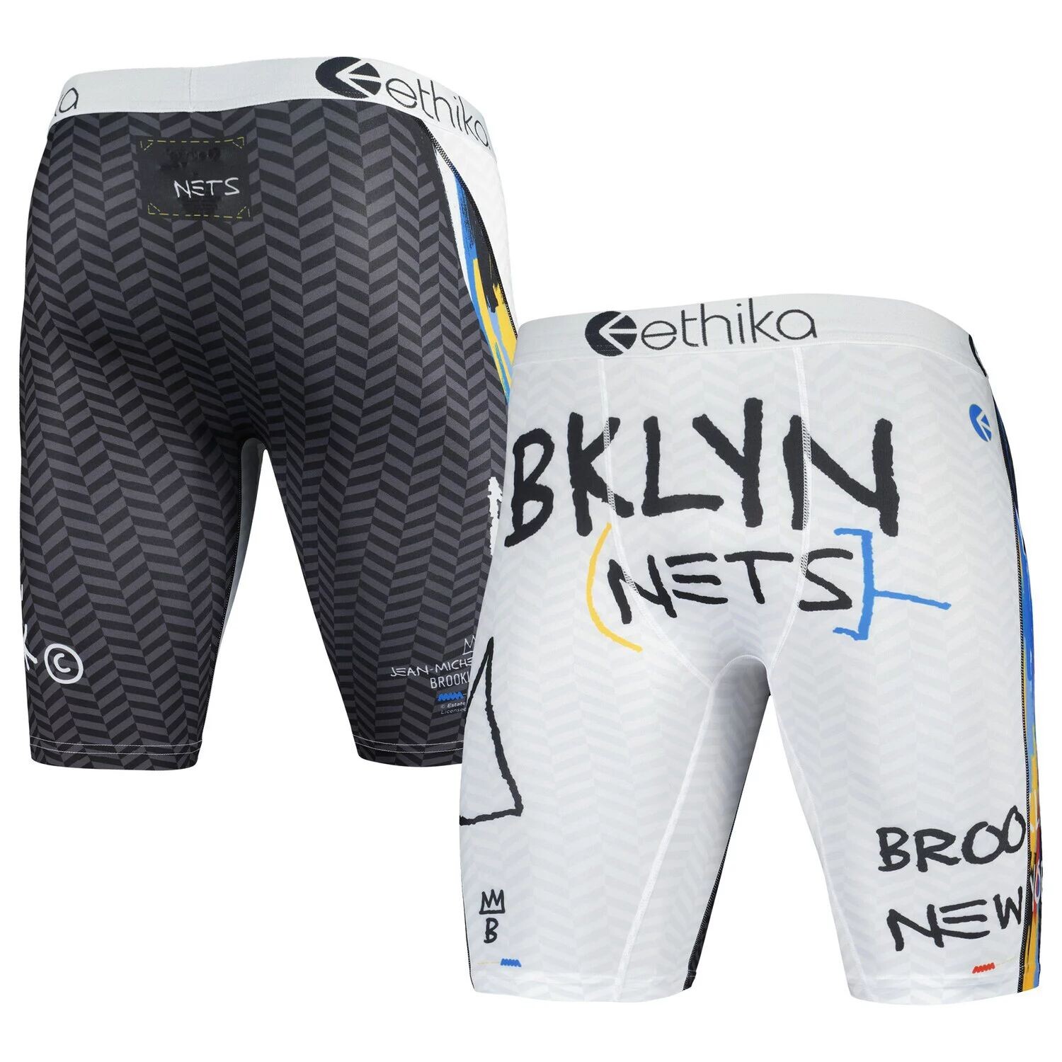 

Мужские белые боксеры Ethika Brooklyn Nets City Edition