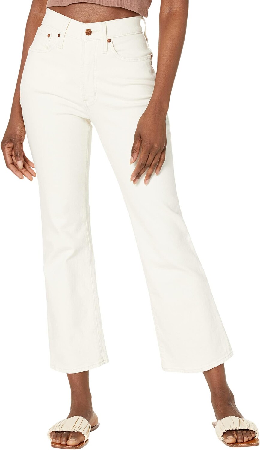 

Джинсы Perfect Vintage Flare Crop Jeans in Vintage Canvas Madewell, цвет Vintage Canvas