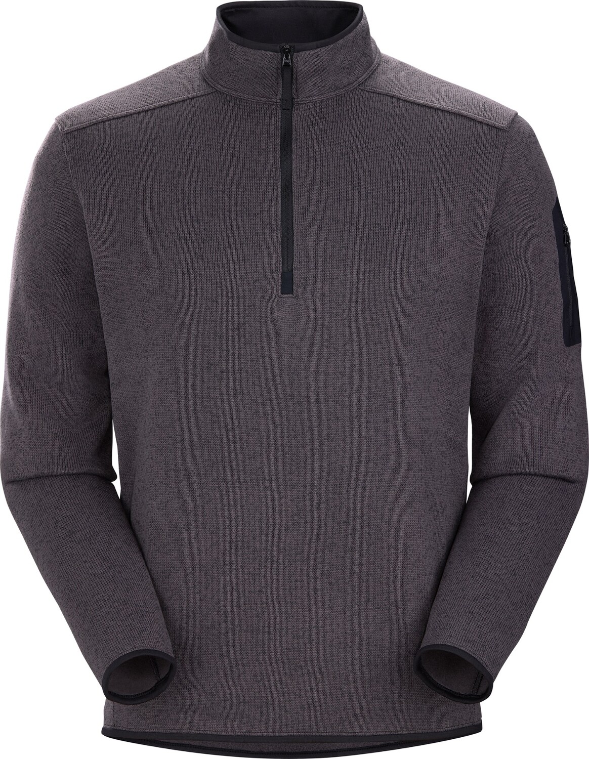 

Флисовая куртка с застежкой-молнией до половины — мужская Arc'teryx, черный