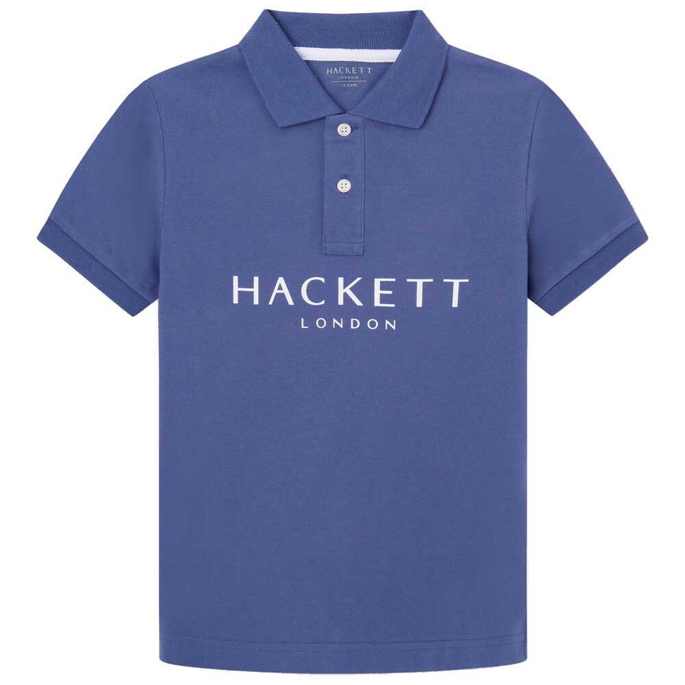 

Поло с коротким рукавом Hackett Ldn Kids, синий