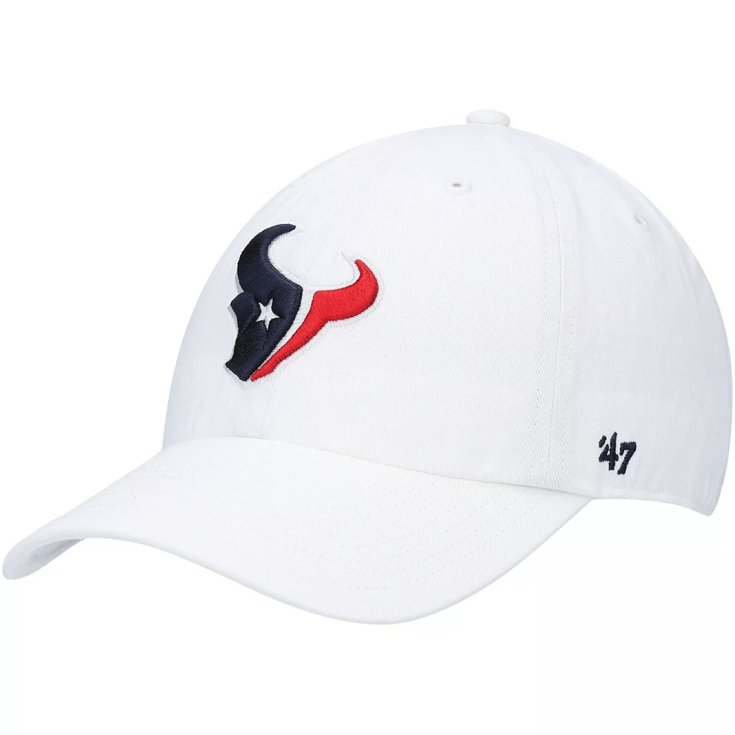 

Мужская регулируемая шляпа белого цвета с логотипом Houston Texans '47