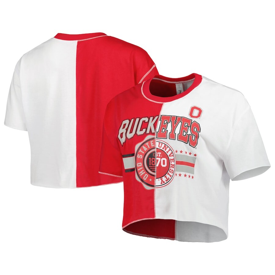 

Футболка с коротким рукавом ZooZatz Ohio State Buckeyes, алый