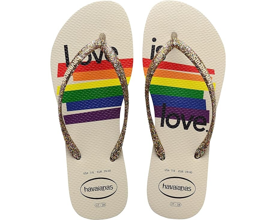 

Сандалии Havaianas Slim Pride II, бежевый