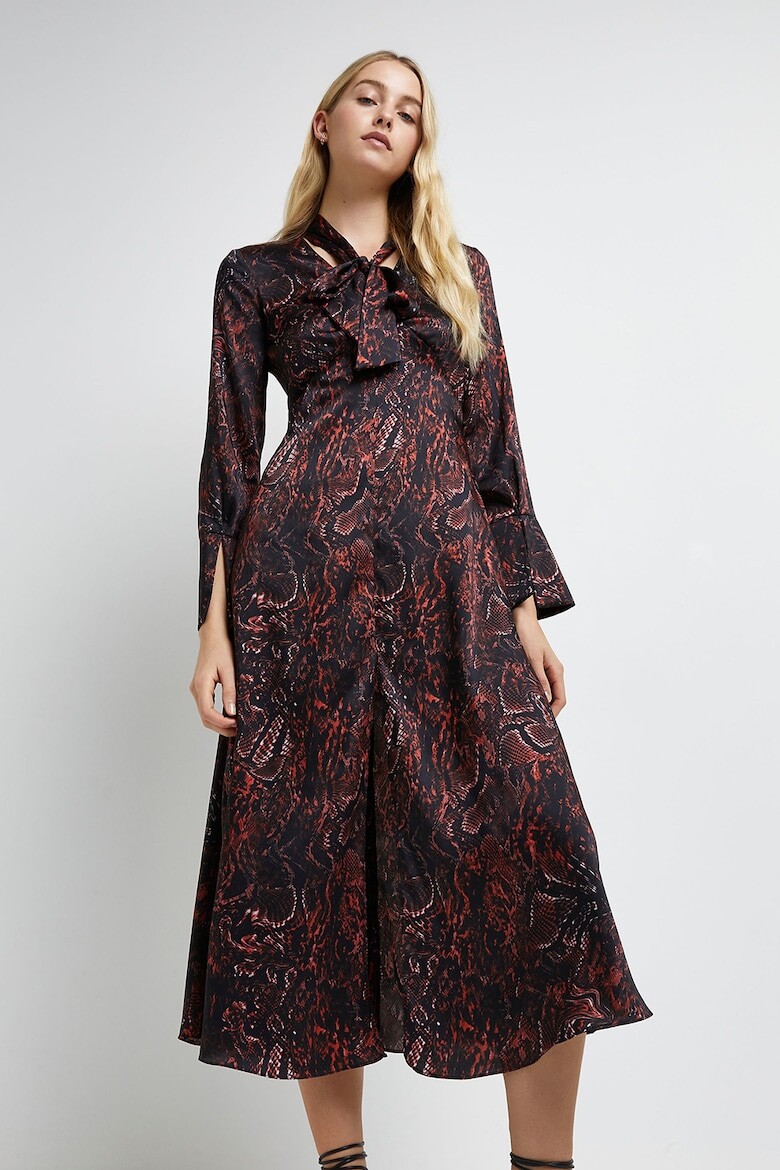 

Выкройка платья с выкройкой по фигуре River Island, черный