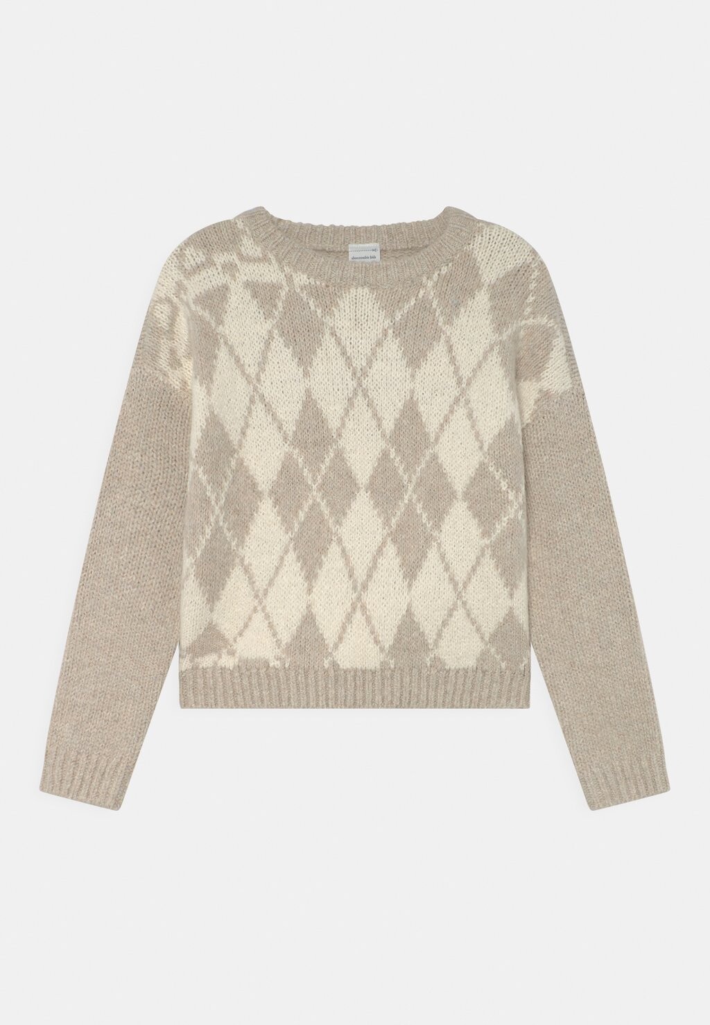 

Вязаный свитер CABLE CREW Abercrombie & Fitch, цвет argyle