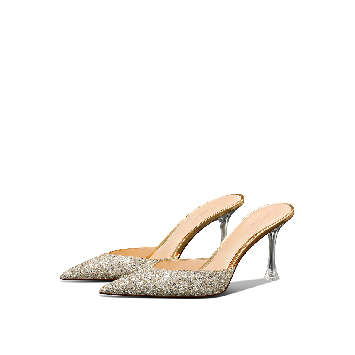 

Шлепанцы женские Miss Left, цвет Flashy gold