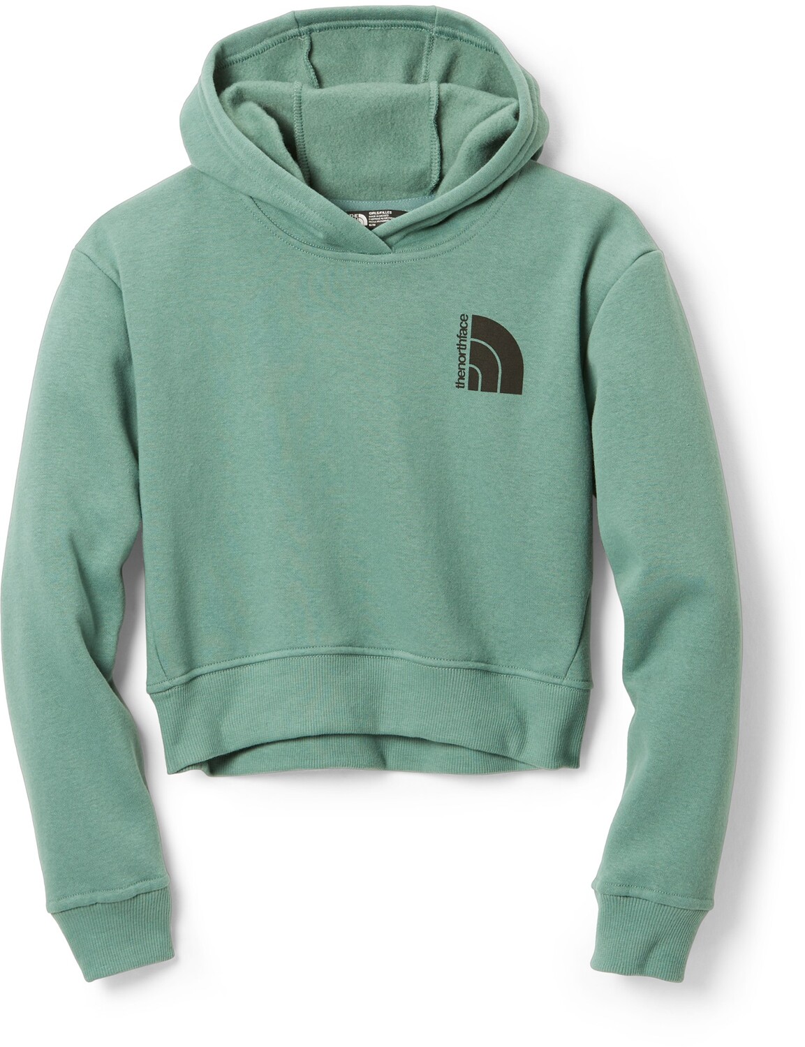 

Флисовый пуловер с капюшоном Camp – для девочек The North Face, зеленый