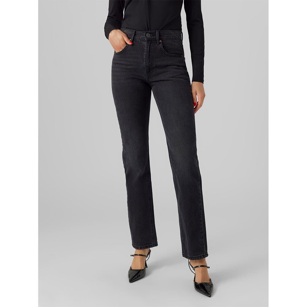 

Джинсы Vero Moda Hailey Straight Fit, черный