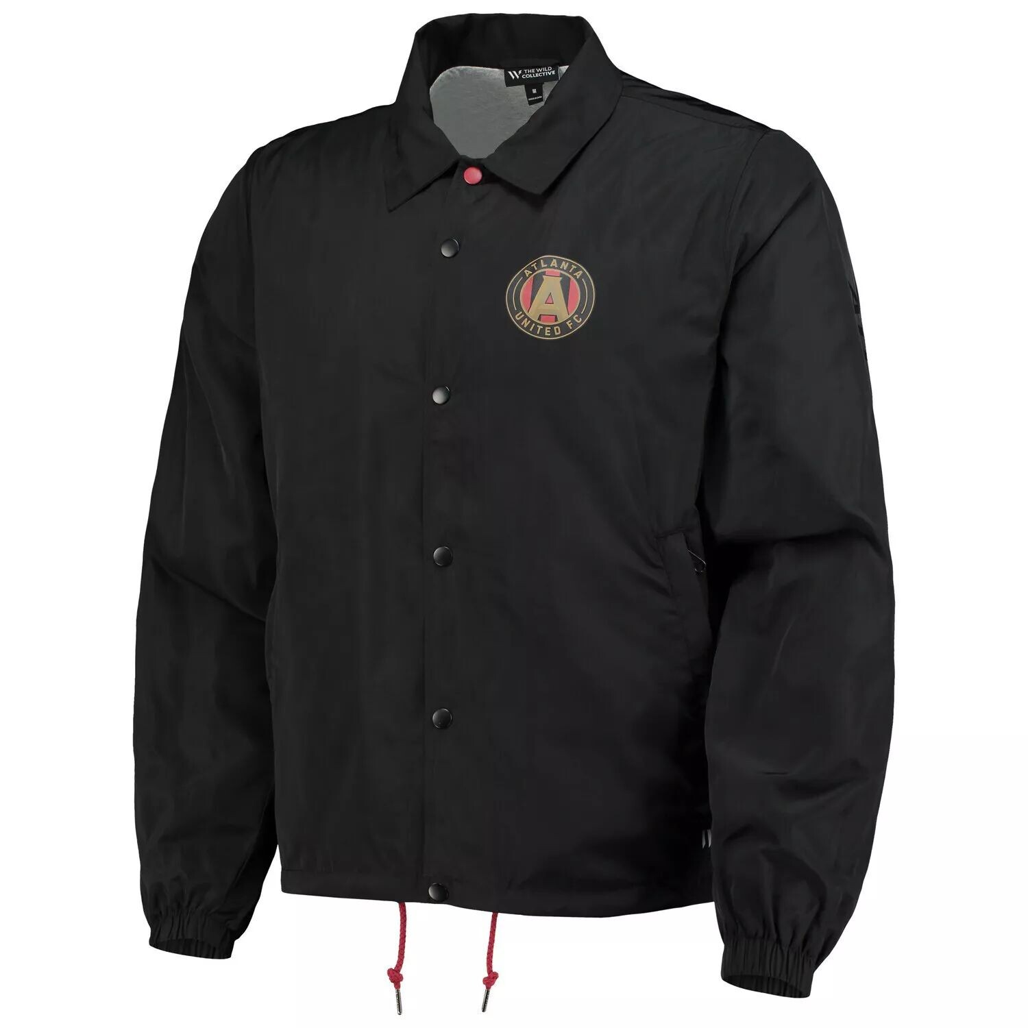 

Мужская черная куртка на кнопках The Wild Collective Atlanta United FC Coaches, Черный