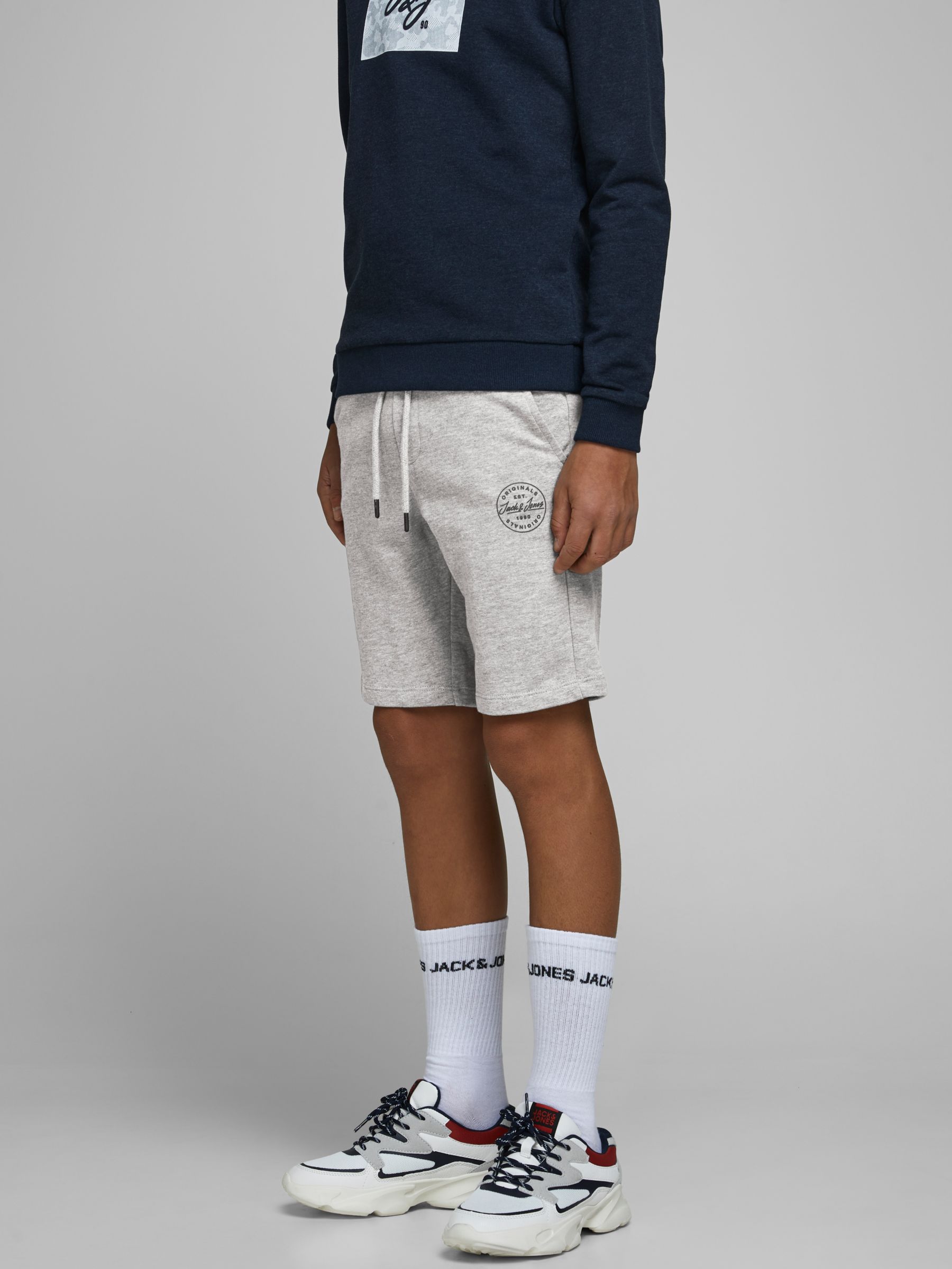 Детские спортивные шорты Jack & Jones, серый