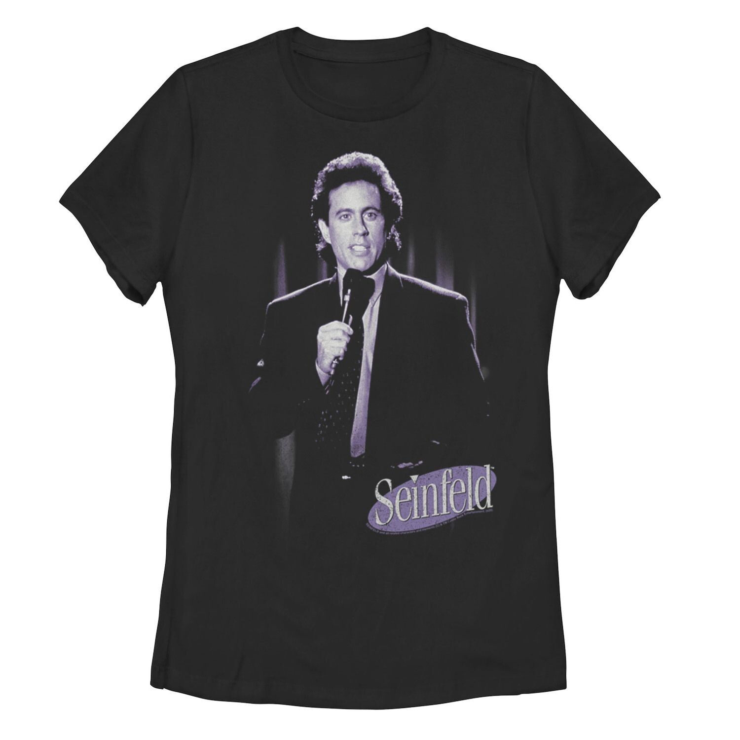 

Юниорская футболка Seinfeld Stand Up Poster Negative Licensed Character