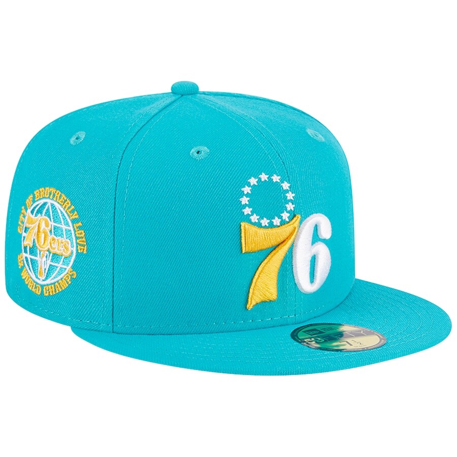 

Бейсболка New Era Philadelphia 76Ers, бирюзовый