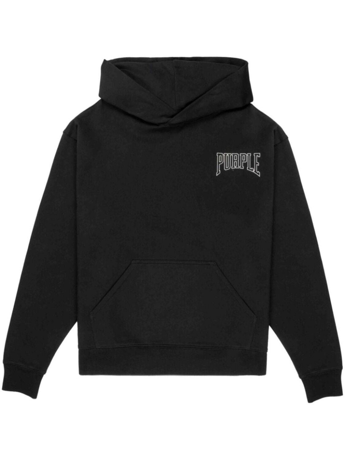 

Худи с графичным принтом Purple Brand, черный
