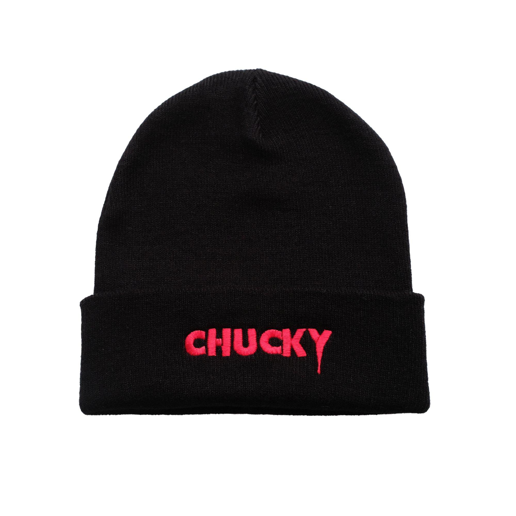 Шапка-бини с логотипом Chucky, черный chucky tracksuit set chucky sale sweatsuits sportsweatpants and hoodie set men