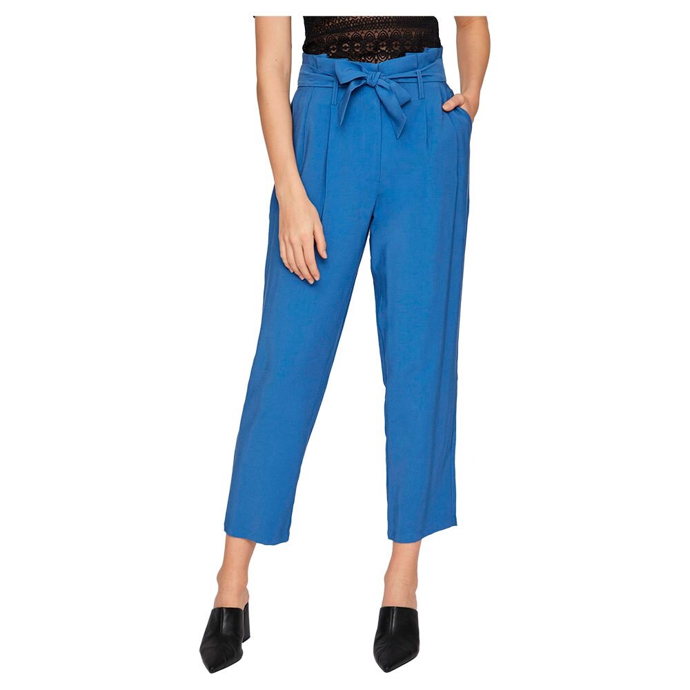 

Брюки Vila Kaya 7/8 High Waist, синий