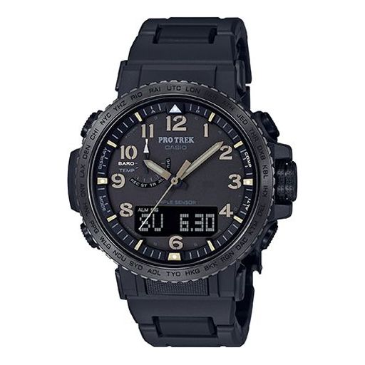 

Часы CASIO Waterproof Sports Solar Powered Mens Black Analog/Digital Combo, черный