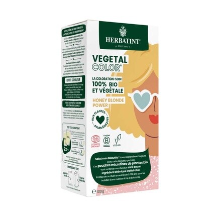 

VeGeTal Color Bio Медовый Блонд 100г, Herbatint