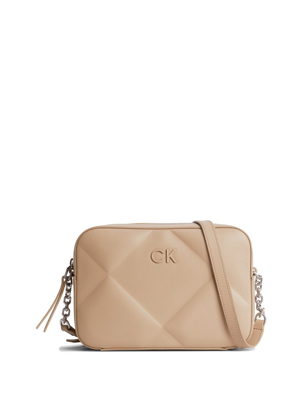 

Сумка через плечо Calvin Klein Re-Lock, бежевый