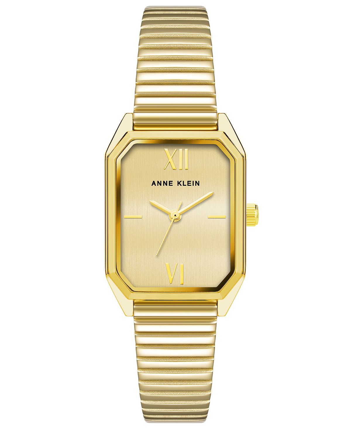 Женские восьмиугольные золотистые часы из нержавеющей стали, 35 мм Anne Klein, золотой stern anne fräulein gold scheunenkinder