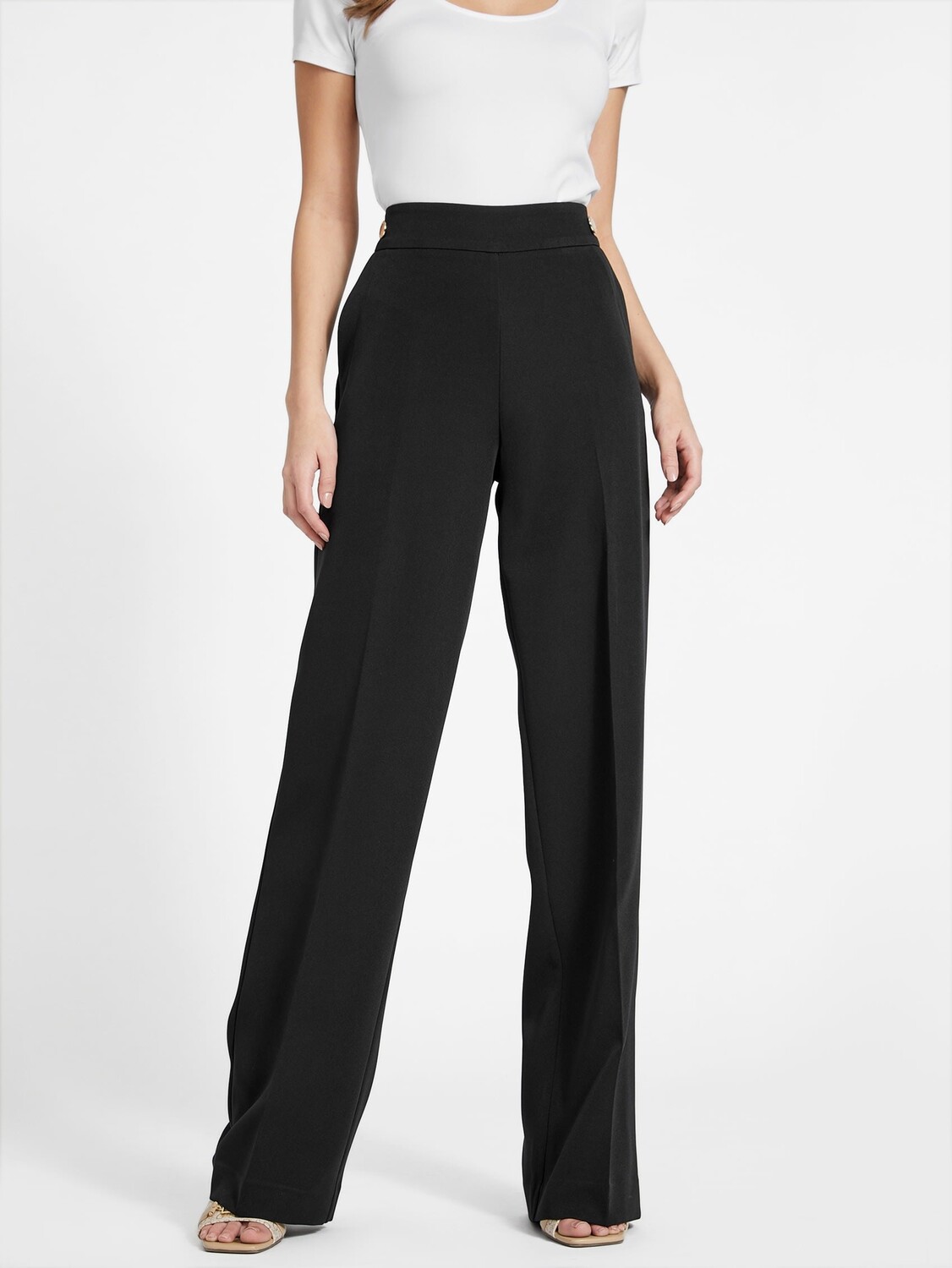 

Брюки строгого кроя Lily Guess Factory, черный