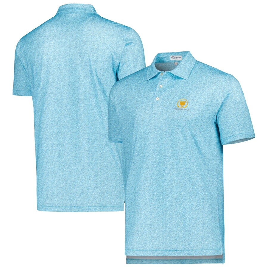 

Поло с коротким рукавом Peter Millar Presidents Cup, синий