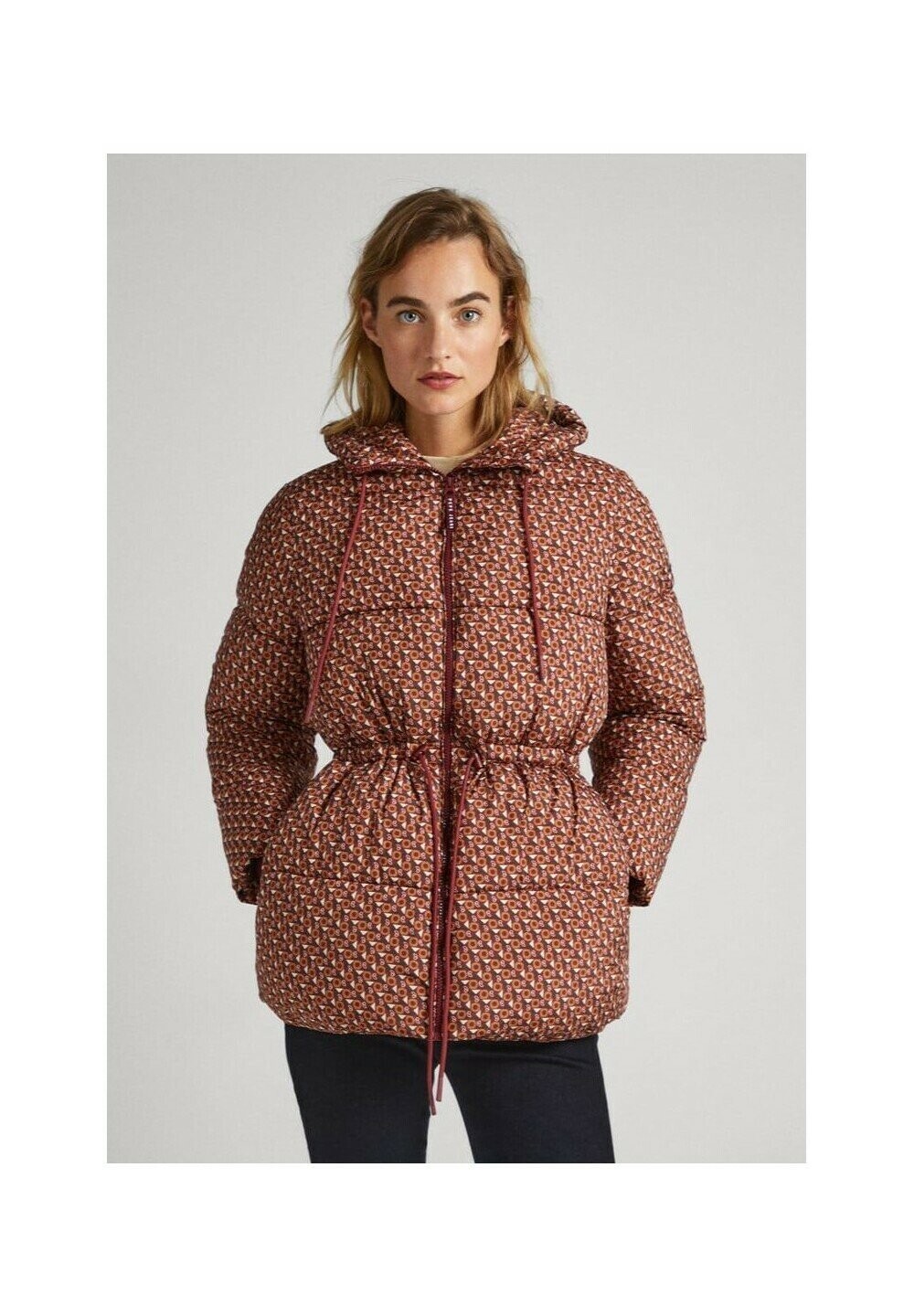 

Зимняя куртка Pepe Jeans MISTY LOGO, цвет burdeos