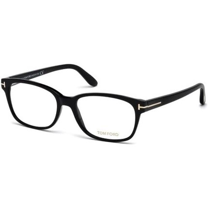 

Женские очки Tom Ford 5406 001 Черная блестящая пластиковая оправа 55 мм