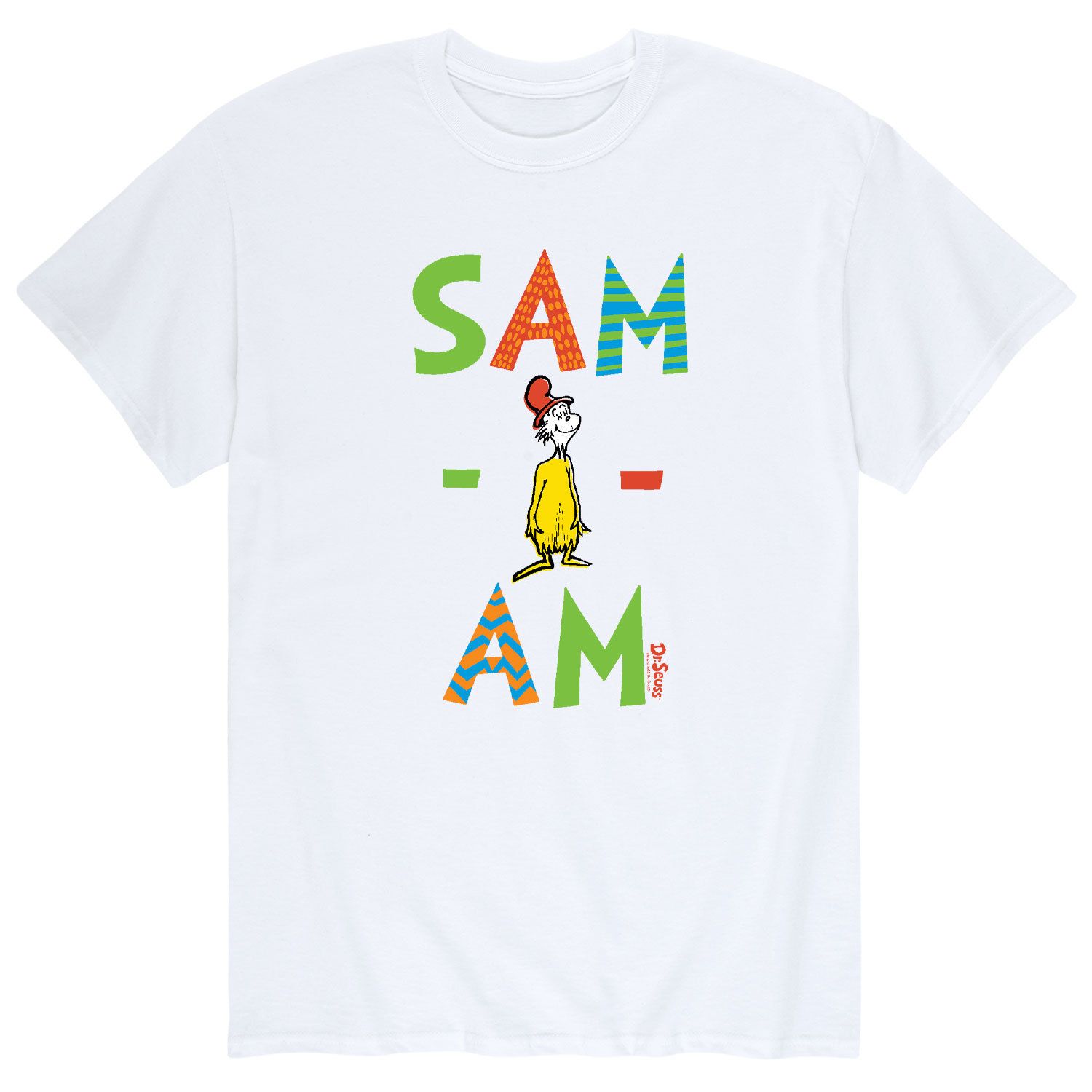 

Мужская футболка Dr. Seuss Sam I Am с рисунком Licensed Character